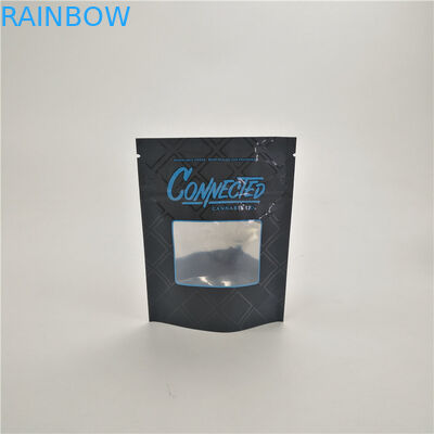 Child  proof bags customized plastic bags for CBD bags runtz jungle cookies medicine pouch with window