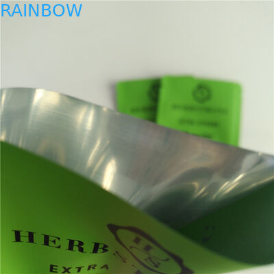 20mg medical marijuana packaging bag mylar foil pouch disposable small CBD patches