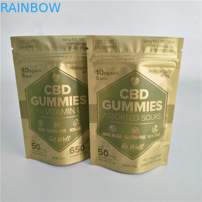 5oz 50mg Cbd Gummies Pouch VMPET Stand Up  Pouch