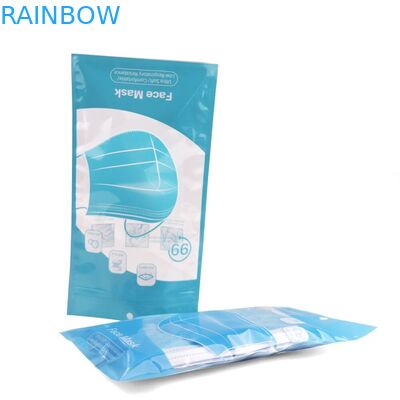 China supplier custom design printing resealable plastic  N95/KF94 packaging bag for mask
