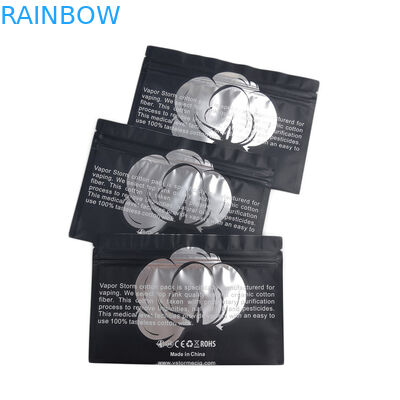 CBD Cat Food Dog Food Packaging Bags Silver Aluminum Foil Bag With Childproof Zipper