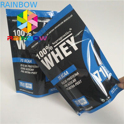 Custom Logo Biodegradable Stand Up Plastic Pouch Tea Packaging Food  Shipping Weed Smell Proof Bag