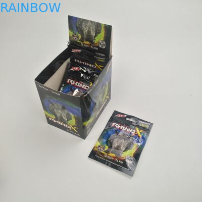 Nutritional Supplement 90% Herbal Extract Powder Pills Long Time Capsules for Man Packaging Rhino