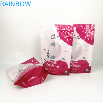 0.125oz 3.5g Flower Powder CYMK Stand Up Zipper Bag