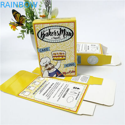 OEM cake paper box packaging 350g paper high quality packing food packaging