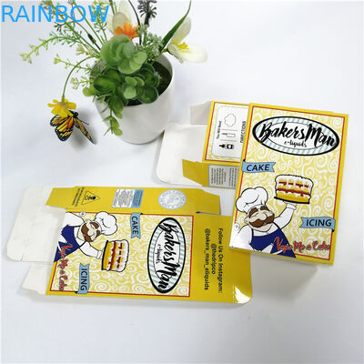OEM cake paper box packaging 350g paper high quality packing food packaging