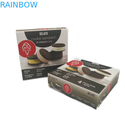 Custom Printed Paper Box Packaging Coating Printing Custom CMYK Color For Cake Flour