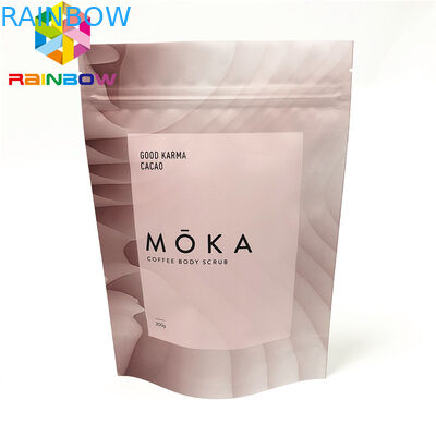 Food Storage Stand up Bags for Packing food matt material customized packaging bag