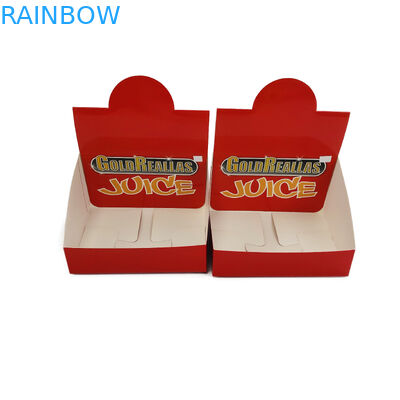 Cardboard Paper Display Box Packaging CMYK Color For Gloss Bottles Display Bags Packaging