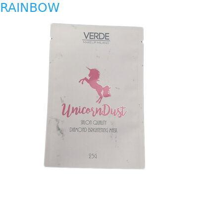 Small Moq Cosmetic Packaging Sample Packaging Pouch With Foil Lined