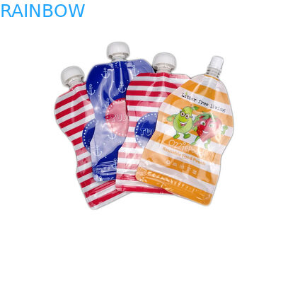 Reusuable Food Grade Manufacturer Spout Pouch Packaging Stand Up with nozzle