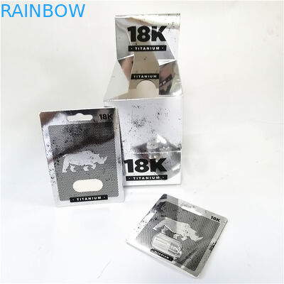 Custom made male enhancement blister pill packaging Pink Pussycat card box