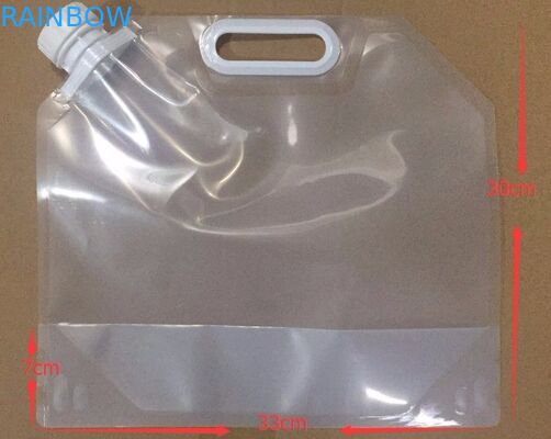 Customized Hot Selling 50ml/250ml Transparent Energy Liquid Stand Up Pouch With Spout Drink Pouch With Spout Packaging