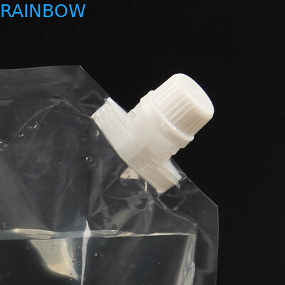 Customized Hot Selling 50ml/250ml Transparent Energy Liquid Stand Up Pouch With Spout Drink Pouch With Spout Packaging