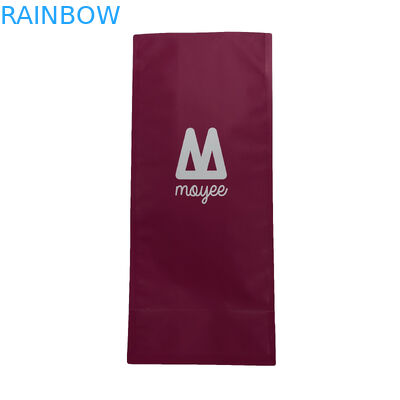 Custom High Quanlity Pink Waterproof Digital Printing Plastic Zip Lock Bag Pouch Stand Up Flat Bottom For Nuts Coffee