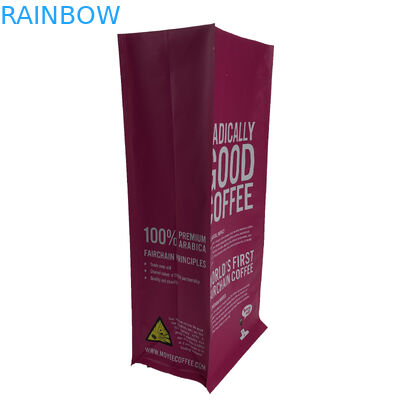 Custom High Quanlity Pink Waterproof Digital Printing Plastic Zip Lock Bag Pouch Stand Up Flat Bottom For Nuts Coffee