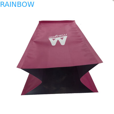 Custom High Quanlity Pink Waterproof Digital Printing Plastic Zip Lock Bag Pouch Stand Up Flat Bottom For Nuts Coffee