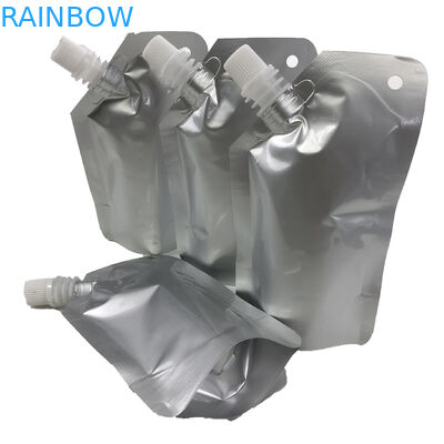 Customized High Quality Printed Pouch Standing Up Spout Pouch With Aluminum Foil Packaging Bag With Zipper For Baby Food