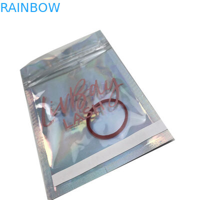 3.5g CYMK 8*13cm Mylar Holographic Bags Three Side Sealed