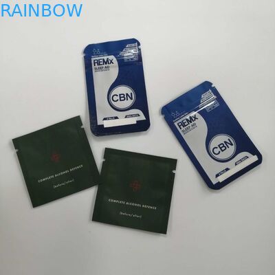 Lose weight health Pill Packaging Smell Proof aluminum foil empty tea bag for Seed Powder Sample