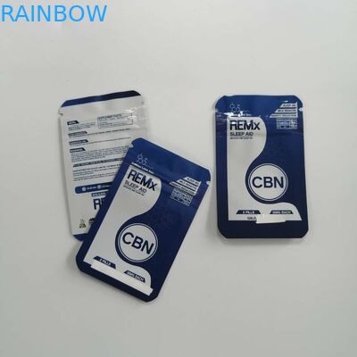 Lose weight health Pill Packaging Smell Proof aluminum foil empty tea bag for Seed Powder Sample