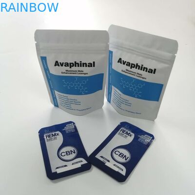 Lose weight health Pill Packaging Smell Proof aluminum foil empty tea bag for Seed Powder Sample