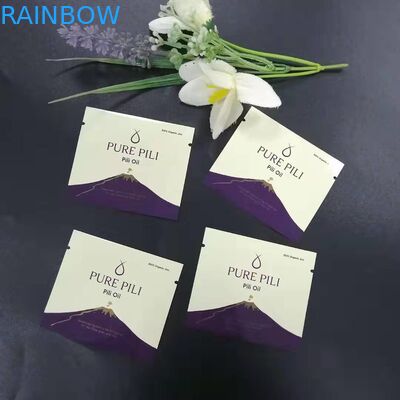 Custom glossy zipper resealable mylar  bags 1gram pill mylar packaging zipper pouch