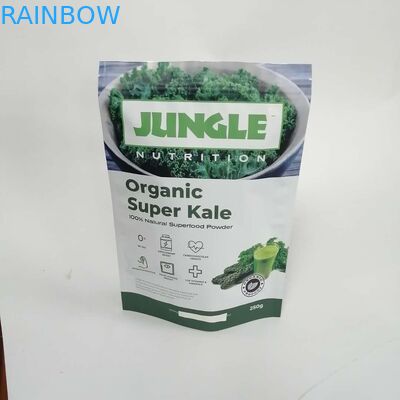 Food grade custom plastic sealer stand up dried food custom spice packaging