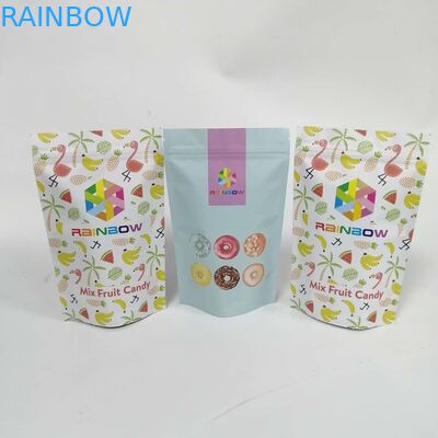 Digital printing stand up  bag pouch PET/PE for frozen food/dried food powder packaging