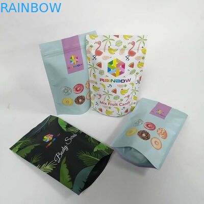 Digital printing stand up  bag pouch PET/PE for frozen food/dried food powder packaging