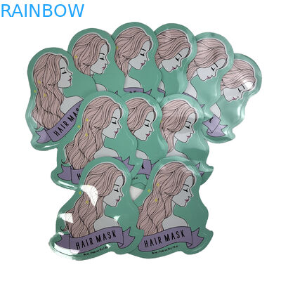 Irregular Shape Pouches Flat Packaging Bag For Candy Hair Mask Digital Printing Plastic Bag