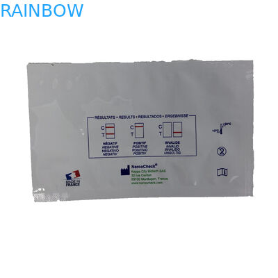 Custom High Quanlity Waterproof Digital Printing Three Side Sealing Pouch For Medicine Bag Packaging