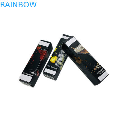 Spot Uv Colorful Custom Logo Perfume / Essential Oil Paper Box Cosmetic Packaging