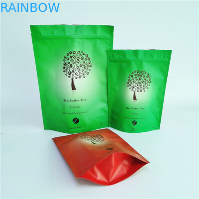 Customized Stand Up Coffee  Bag Food Grade Coffee Body Scrub Packaging Bag