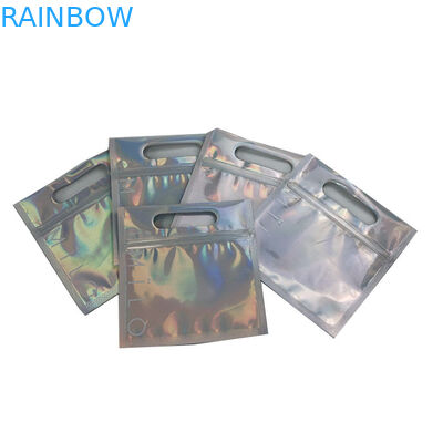 Gravure Printing Mylar Foil Holographic Packaging Pouches