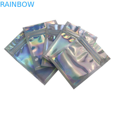 Laminated Rotogravure Printing CYMK Color Plastic Zipper Pouches