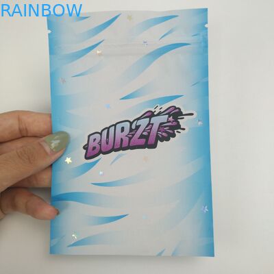 Customized child proof 3.5g 7g cookies bags for  runtz jungle smell proof pouch with zipper