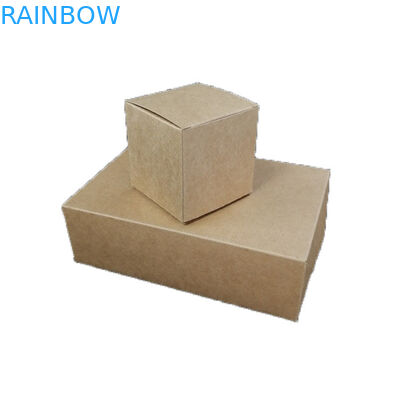 Kraft Paper Customized Display Paper Small Folding Gift Packaging Box