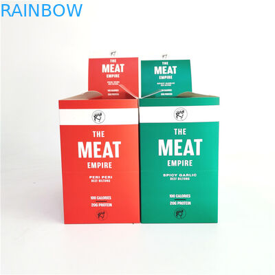 Offset Printing Tear Off Paper Box For Beef Biltong