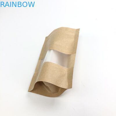 Smell Proof 200g 300g 500g Brown MOPP VMPET Kraft Paper Bag