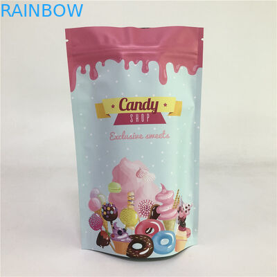 Food Grade Stand Up  Pouch Plastic Mylar Candy Food Desert Packaging Bag