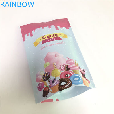 Food Grade Stand Up  Pouch Plastic Mylar Candy Food Desert Packaging Bag