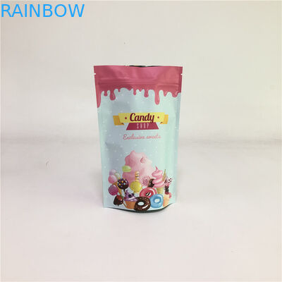 Food Grade Stand Up  Pouch Plastic Mylar Candy Food Desert Packaging Bag