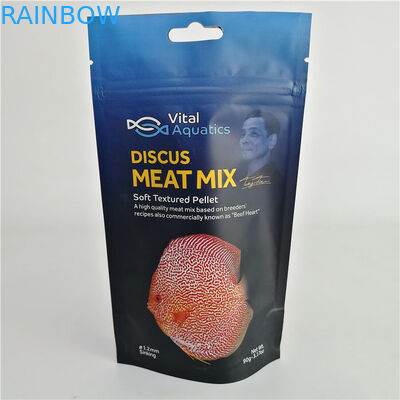 Stand Up Customized LOGO Food Packaging Pouch Plastic Meat Packaging