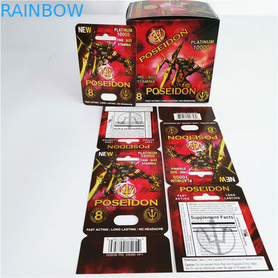 69 Male Enhancers Sexual Paper Card And Packaging Box In Stock With Bullet
