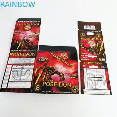 69 Male Enhancers Sexual Paper Card And Packaging Box In Stock With Bullet