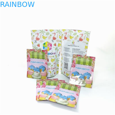 Tea Packaging Laminated Foil CMYK Mylar Zipper Bags