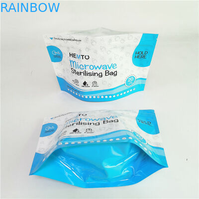 Food Grade 120mic VMPET Microwave Sterlizer Oven Bag