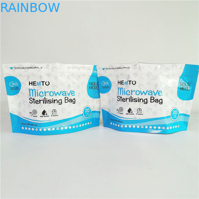 Food Grade 120mic VMPET Microwave Sterlizer Oven Bag