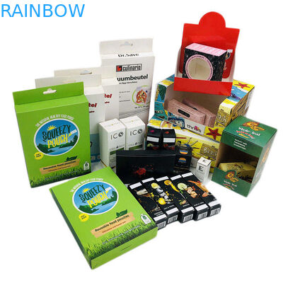 250gsm Cardboard Hemp CBD Paper Box Packaging With Logo